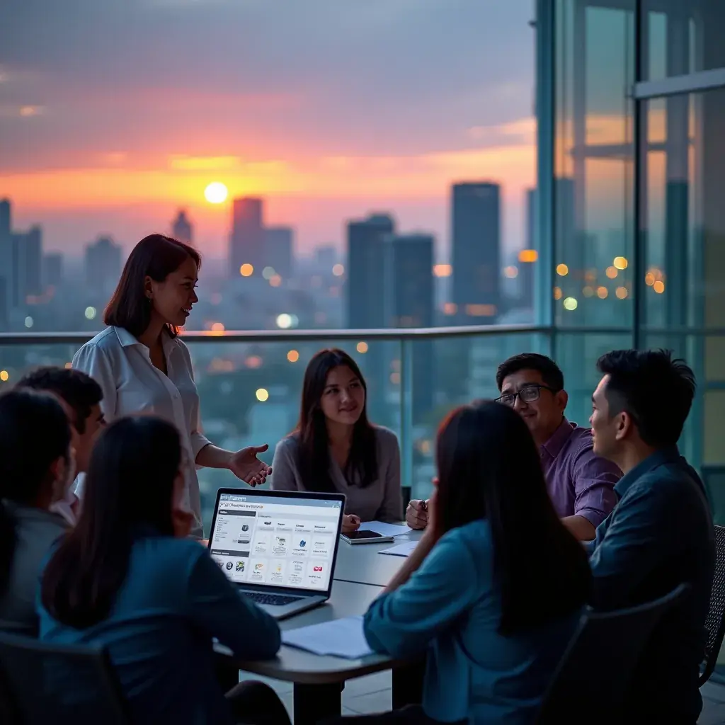 Professional business solutions showcase